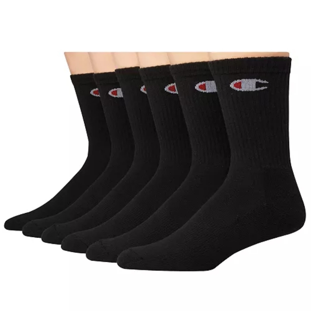 Champion Crew Socks 6-pairs Men's
Athletics Logo P